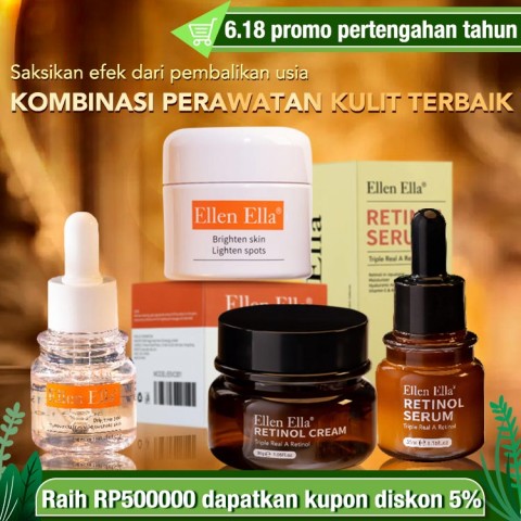 Triple Retinol Morning C Night Set Perawatan Kulit