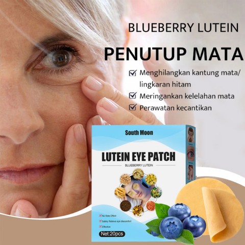 Blueberry Lutein Eye Patch-Meringankan Kelelahan dan Kekeringan Mata