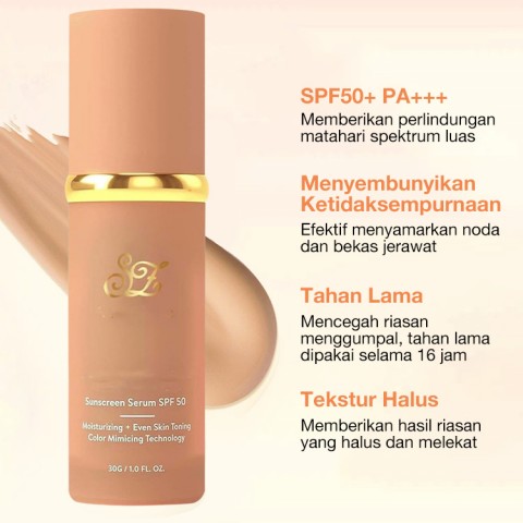 Alas Bedak Tabir Surya 4-in-1 yang Menutrisi Kulit