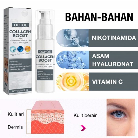 Serum Wajah Anti Penuaan Peningkat Kolagen Tingkat Lanjut