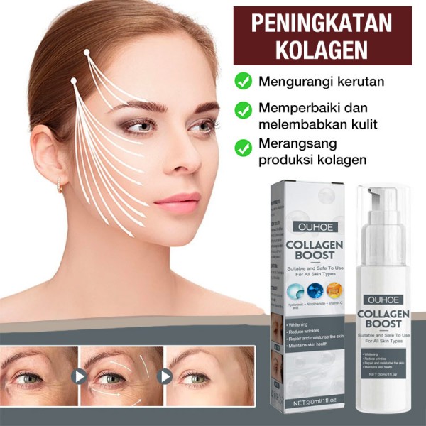 Serum Wajah Anti Penuaan Peningkat Kolagen Tingkat Lanjut