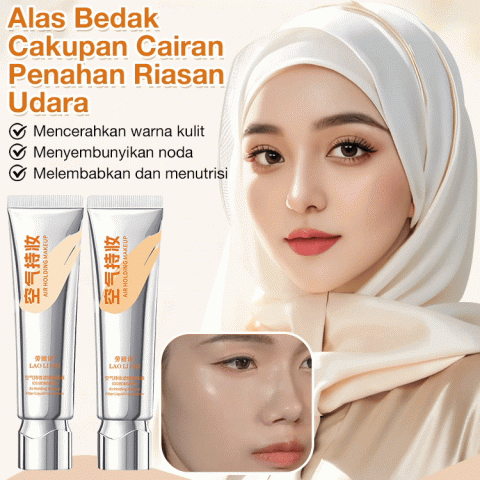 Alas Bedak Cakupan Cairan Penahan Riasan Udara