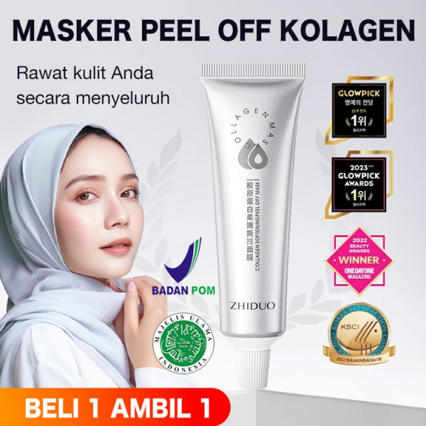 masker peel off kolagen