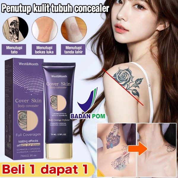 Penutup kulit tubuh concealer