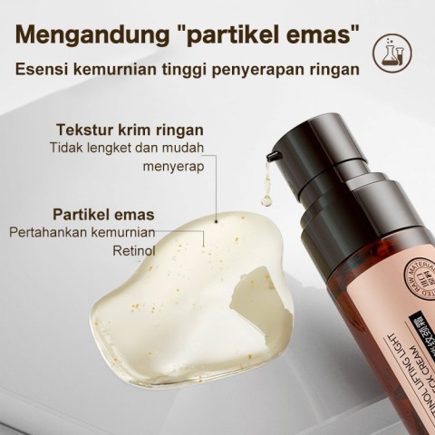 Krim Keriput Leher Retinol Ganda