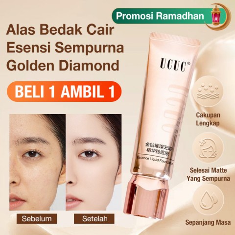 Alas Bedak Cair Esensi Sempurna Golden Diamond