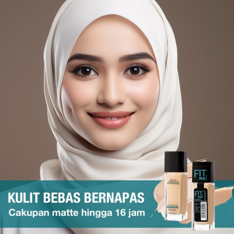 Alas Bedak Cair Matte Tanpa Pori