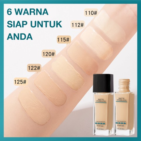 Alas Bedak Cair Matte Tanpa Pori