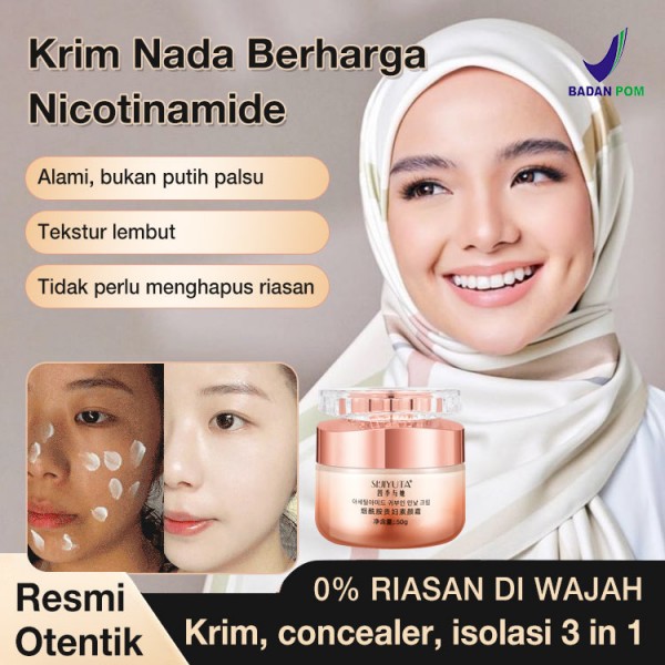 Krim pengencang tubuh yang mengandung nikotinamida