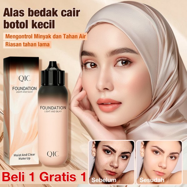 Alas bedak cair botol kecil