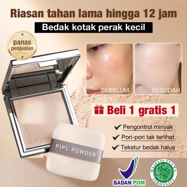 bubuk kotak perak kecil