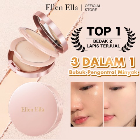 Ellen Ella 3 in 1 Bedak dua lapis