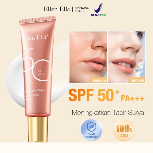 Ellen Ella Peningkatan Baru Tone Up Tabir Surya