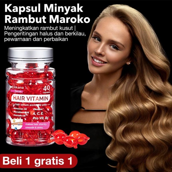 Kapsul Minyak Rambut Maroko