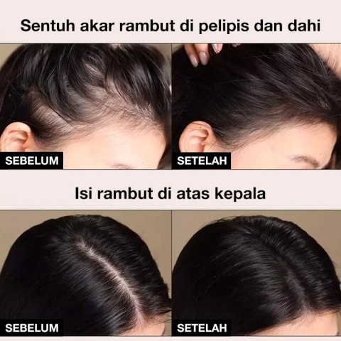 Bedak Rambut Root Touch Up Tahan Air dan Tahan Keringat