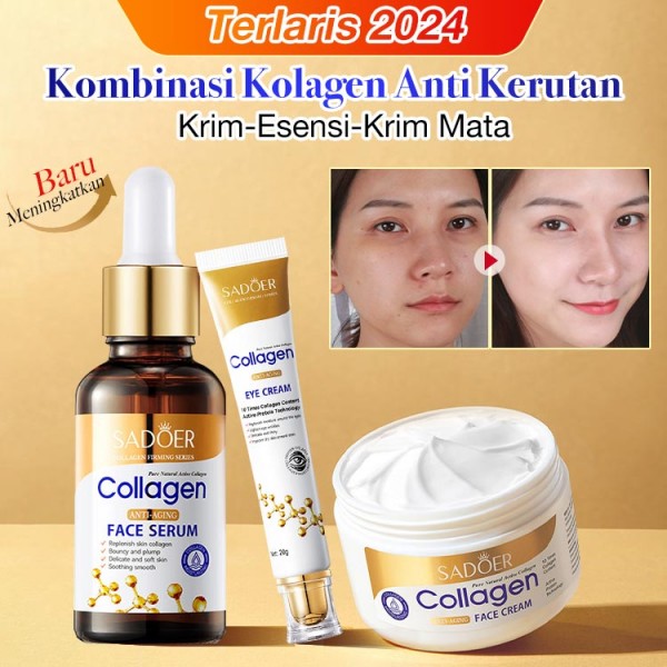 krim lengkap kolagen anti kerut..