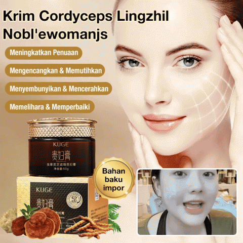 Krim Concealer Cordyceps Ganoderma
