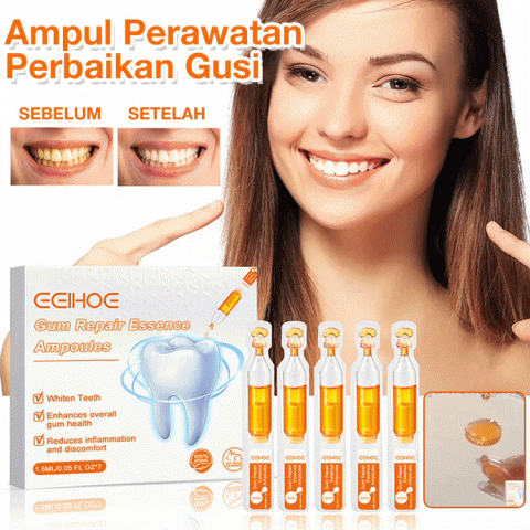 Ampul Perawatan Perbaikan Gusi