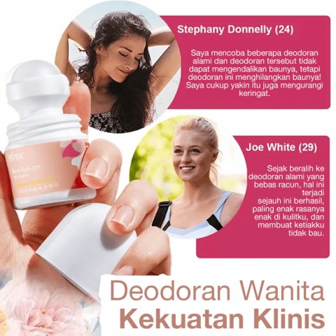 Bola Rol Deodoran yang Menyegarkan