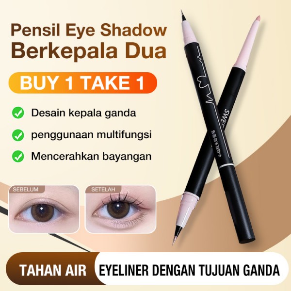 Pensil Bayangan Mata Berkepala Ganda