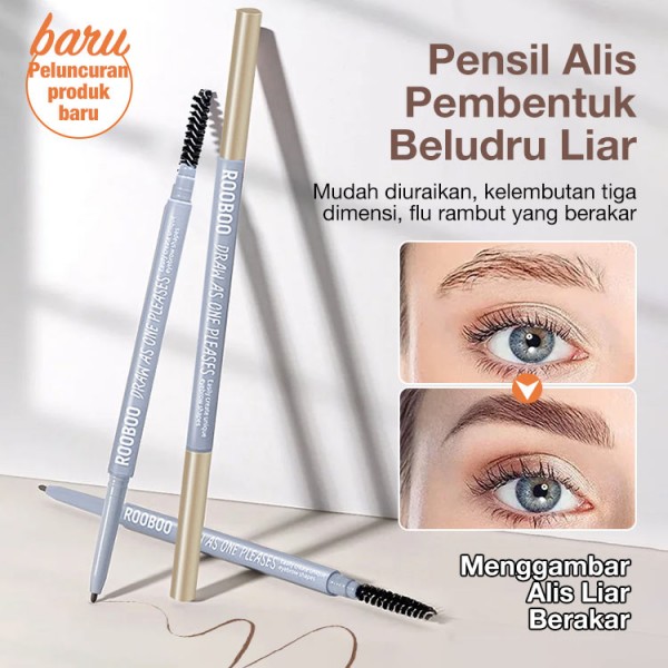 Pensil Alis Pembentuk Beludru Liar