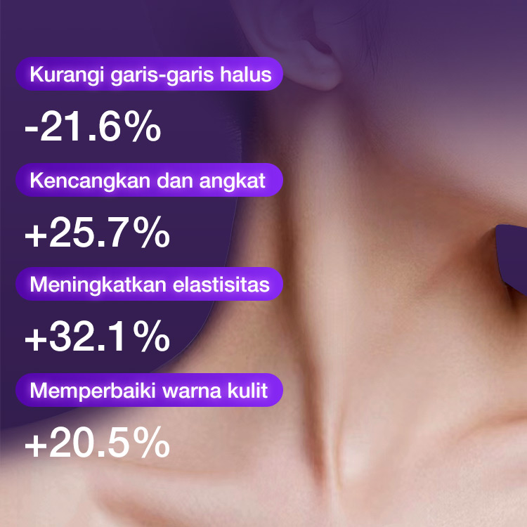 Krim Leher yang Mengencangkan & Mengangkat - Mencerahkan garis leher. Mengencangkan kulit leher. Menghilangkan dagu berlipat - Tampil 10 tahun lebih muda. BPOM